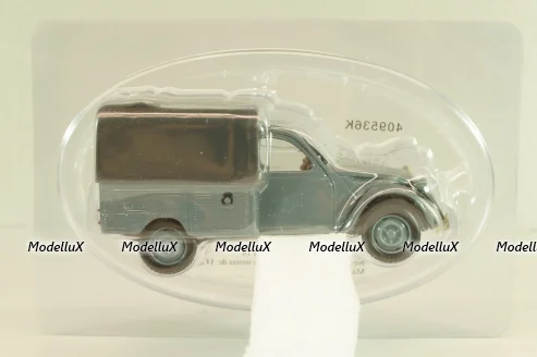Citroen 2CV Pick-up, grey, 409536K, Norev 1:43