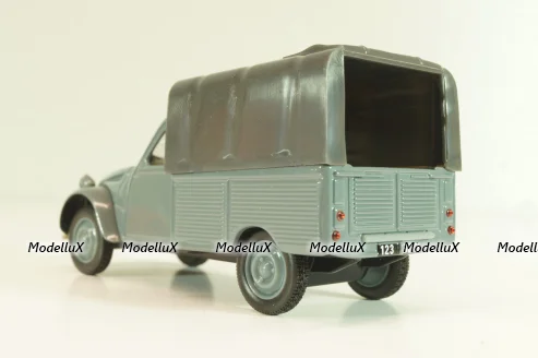 Citroen 2CV Pick-up, grey, 409536K, Norev 1:43