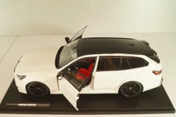 BMW M5 (G99) Touring 2025, white, 1814802, Solido 1:18