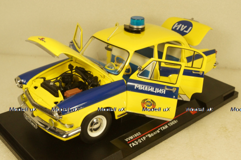 ГАЗ-21Р ГАИ Милиция 1969, VVM1802, VVM 1:18