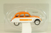 Citroën 2CV spot 1976, white/orange, 409523P, Norev 1:43