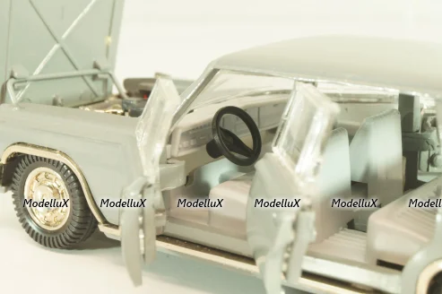 Зил-117, серый, сентябрь 1993г., Тантал/Радон 1:43