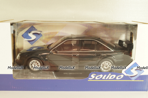 Opel Omega Evo 500 1990, grey, 1809701, Solido 1:18