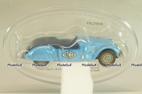 Citroën 2CV Barquette Barbot Spéciale 1953, 409529Y, Norev 1:43