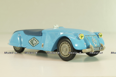 Citroën 2CV Barquette Barbot Spéciale 1953, 409529Y, Norev 1:43