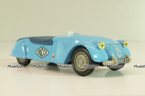 Citroën 2CV Barquette Barbot Spéciale 1953, 409529Y, Norev 1:43