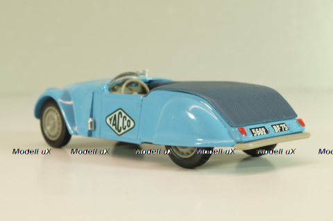 Citroën 2CV Barquette Barbot Spéciale 1953, 409529Y, Norev 1:43