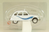 Citroen 2CV France 3 1983, white, 409541R, Norev 1:43