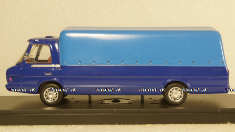 Зил-118КА грузовой с тентом, синий, Алник43 1:43