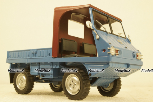 Steyr-Puch Haflinger 1959-1974 blue, 450043900, Schuco 1:18