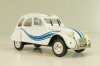Citroen 2CV France 3 1983, white, 409541R, Norev 1:43