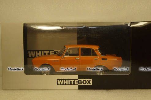 Москвич 2140 orange 1975, WB124101, WhiteBox 1:24