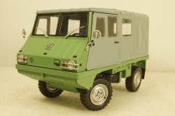 Steyr-Puch Haflinger green/grey, 450044000, Schuco 1:18