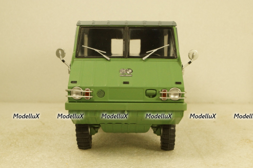 Steyr-Puch Haflinger green/grey, 450044000, Schuco 1:18