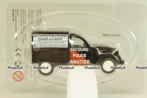 Citroen 2CV fourgonnette secours routiers Paris, 409538M, Norev 1:43