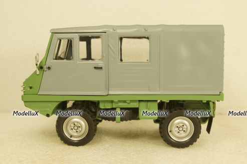 Steyr-Puch Haflinger green/grey, 450044000, Schuco 1:18