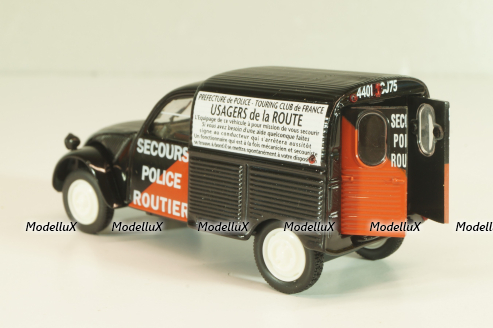 Citroen 2CV fourgonnette secours routiers Paris, 409538M, Norev 1:43