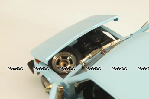 Ваз-2121 Нива, голубая, апрель 1991г., Тантал/Радон 1:43