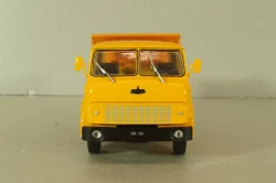 Маз-5549 самосвал, оранжевый, Легендарные грузовики СССР №111, Modimio 1:43