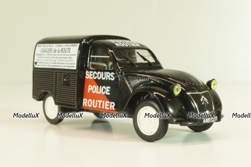 Citroen 2CV fourgonnette secours routiers Paris, 409538M, Norev 1:43