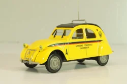Citroen 2CV Assistance Commerciale 1957, yellow, 409535J, Norev 1:43