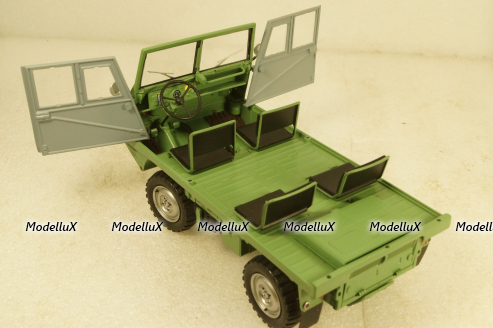 Steyr-Puch Haflinger green/grey, 450044000, Schuco 1:18