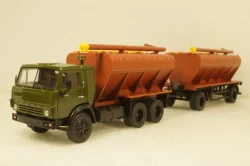 Автопоезд ЗСК-Ф-15А (Камаз-5320 с прицепом ГКБ-8350), TruckTyr 1:43