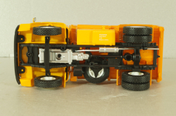 Маз-5549 самосвал, оранжевый, Легендарные грузовики СССР №111, Modimio 1:43