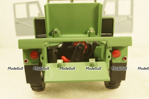 Steyr-Puch Haflinger green/grey, 450044000, Schuco 1:18