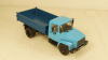 Газ-3307 Самосвал 1994г, голубой/синий, Алник43 1:43