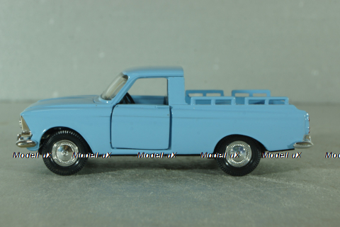Москвич-Пикап, голубой, Агат 1:43