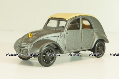 Citroën 2CV Cyclope prototype 1942, grey, 409524R, Norev 1:43