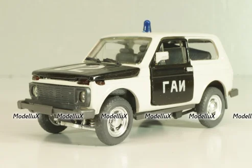 Ваз-2121 Нива, ГАИ, 1996г., Тантал/Радон 1:43