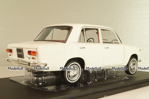 Fiat 124 (Ваз-2101) 1970, white, CMC205, IXO 1:18 