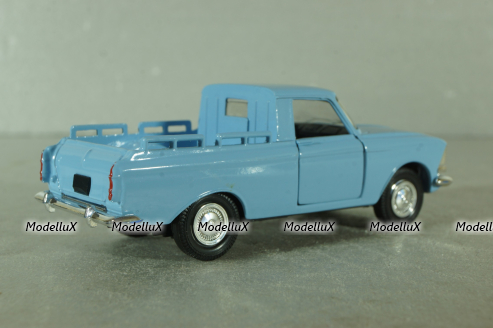 Москвич-Пикап, голубой, Агат 1:43
