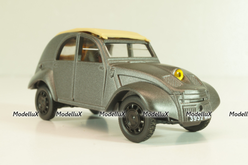 Citroën 2CV Cyclope prototype 1942, grey, 409524R, Norev 1:43