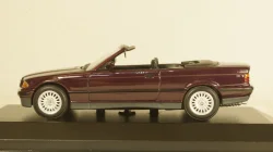 BMW 3-SERIES E36 CABRIOLET - 1993 - PURPLE METALLIC, 940023331, Maxichamps 1:43