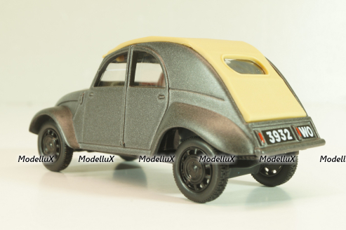 Citroën 2CV Cyclope prototype 1942, grey, 409524R, Norev 1:43