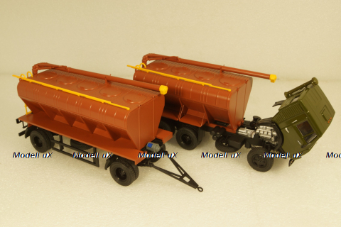 Автопоезд ЗСК-Ф-15А (Камаз-5320 с прицепом ГКБ-8350), TruckTyr 1:43