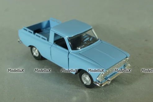Москвич-Пикап, голубой, Агат 1:43
