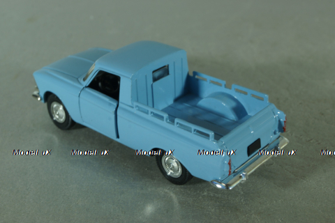 Москвич-Пикап, голубой, Агат 1:43