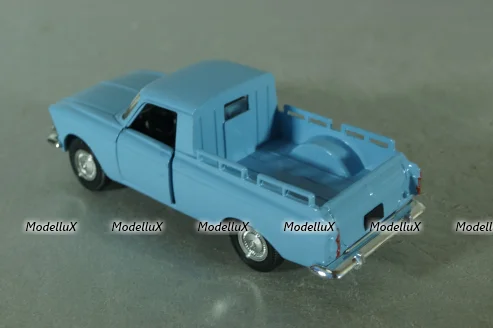 Москвич-Пикап, голубой, Агат 1:43