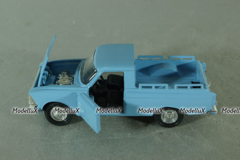 Москвич-Пикап, голубой, Агат 1:43