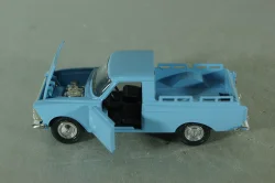 Москвич-Пикап, голубой, Агат 1:43