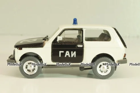 Ваз-2121 Нива, ГАИ, 1996г., Тантал/Радон 1:43