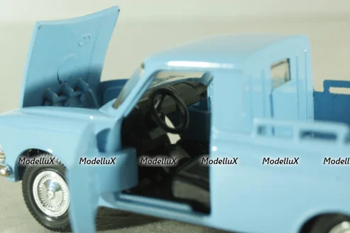 Москвич-Пикап, голубой, Агат 1:43