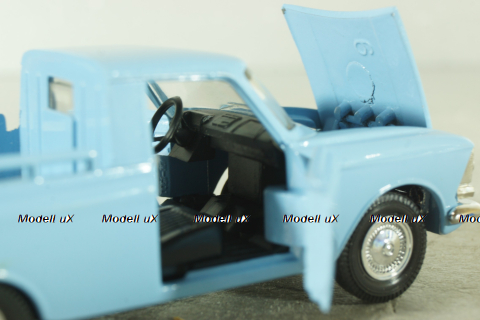 Москвич-Пикап, голубой, Агат 1:43