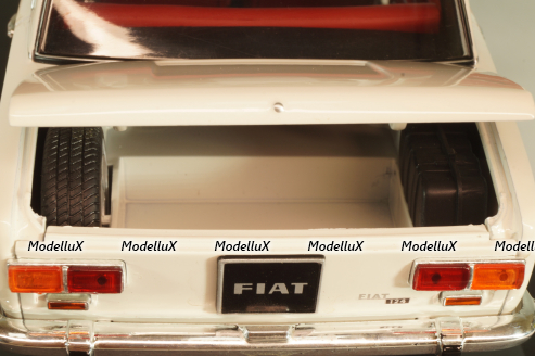Fiat 124 (Ваз-2101) 1970, white, CMC205, IXO 1:18 
