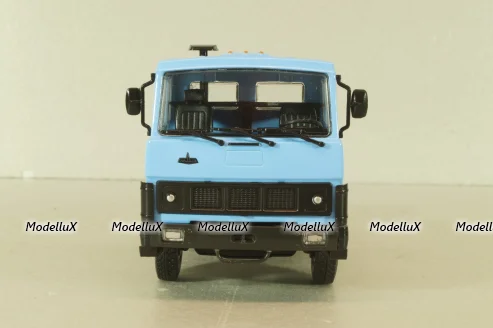 Маз-6422 тягач, синий, Легендарные грузовики СССР №107, Modimio 1:43