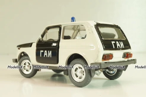 Ваз-2121 Нива, ГАИ, 1996г., Тантал/Радон 1:43